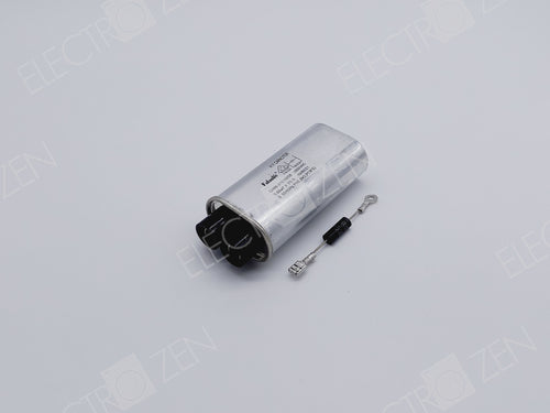 Condensateur 0,85µF 2500V avec diode