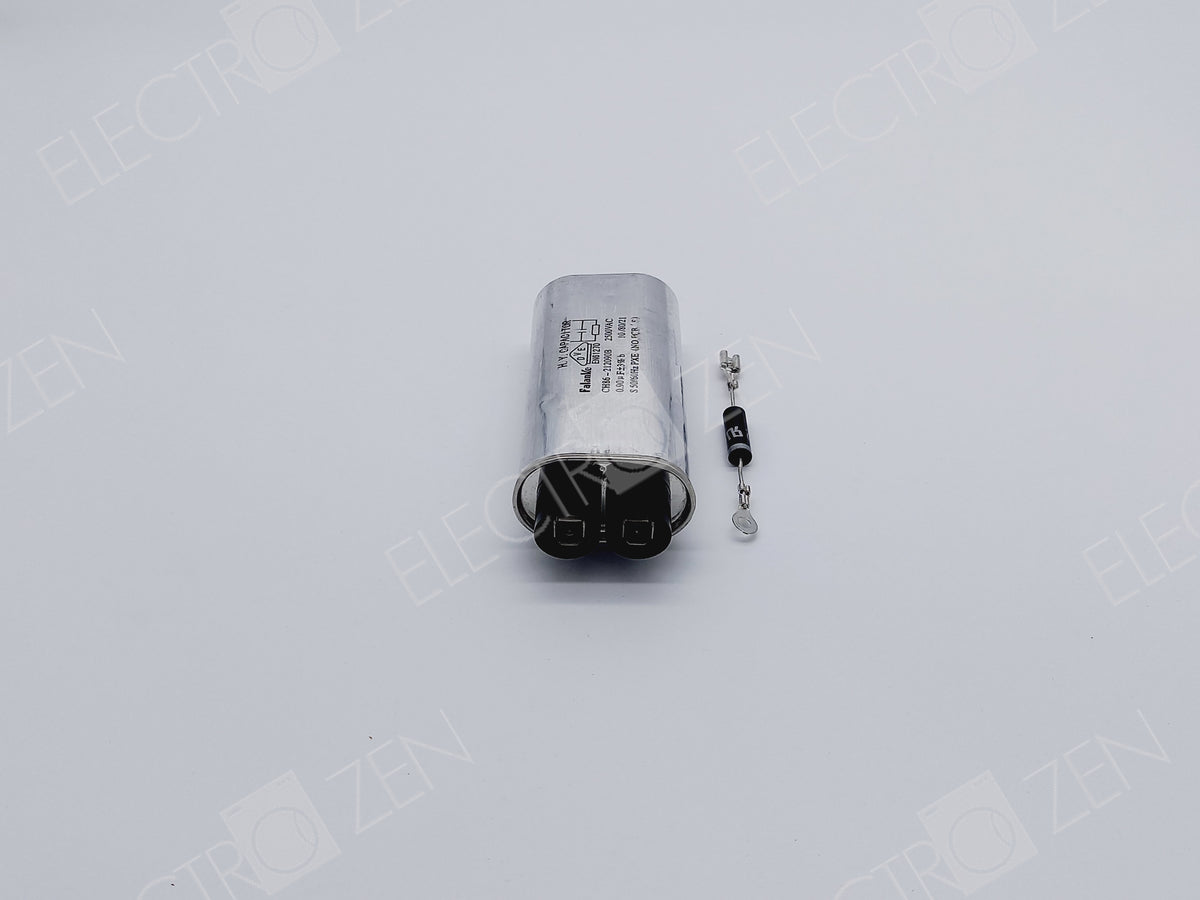 Condensateur 0,90µF 2500V Micro - Onde