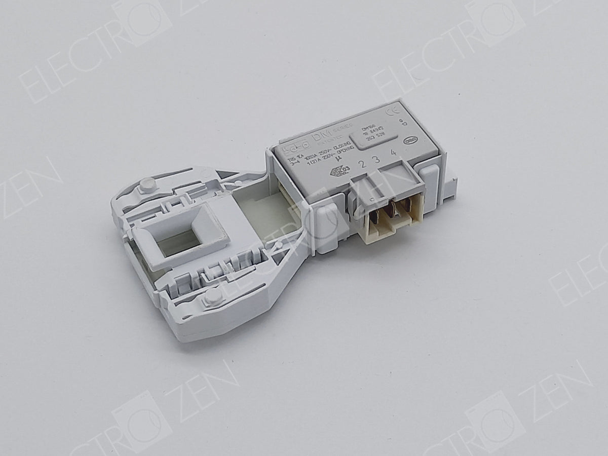 Verrou de porte Machine à Laver ARISTON (C00085194); INDESIT (C00283993, C00297327); WHIRLPOOL (482000088110)